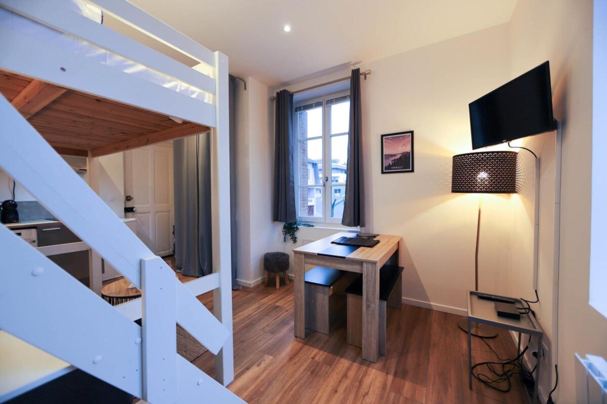 Le Petit Plus - Studio Confortable Avec Parking Apartment Annecy Luaran gambar