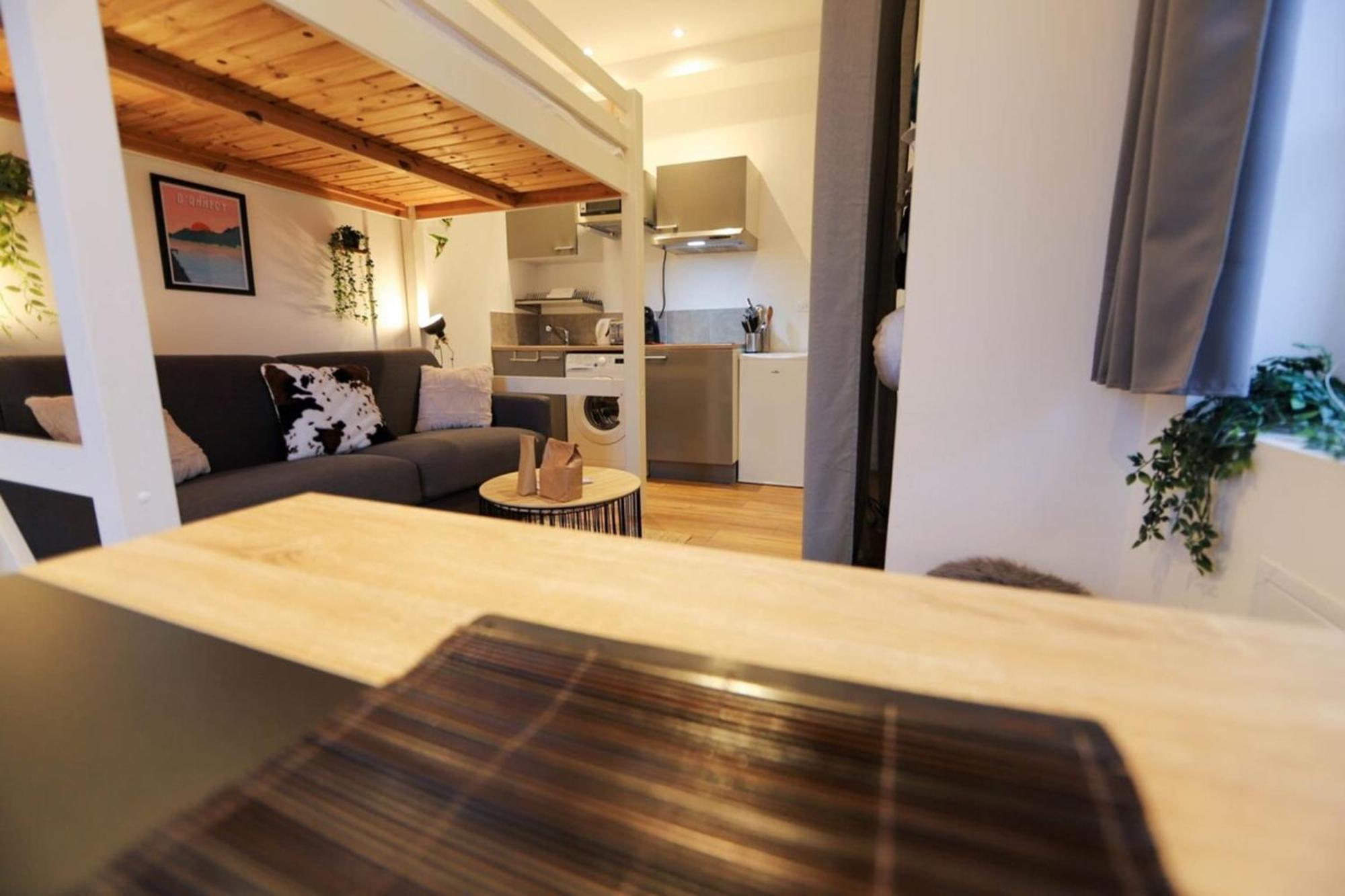 Le Petit Plus - Studio Confortable Avec Parking Apartment Annecy Luaran gambar